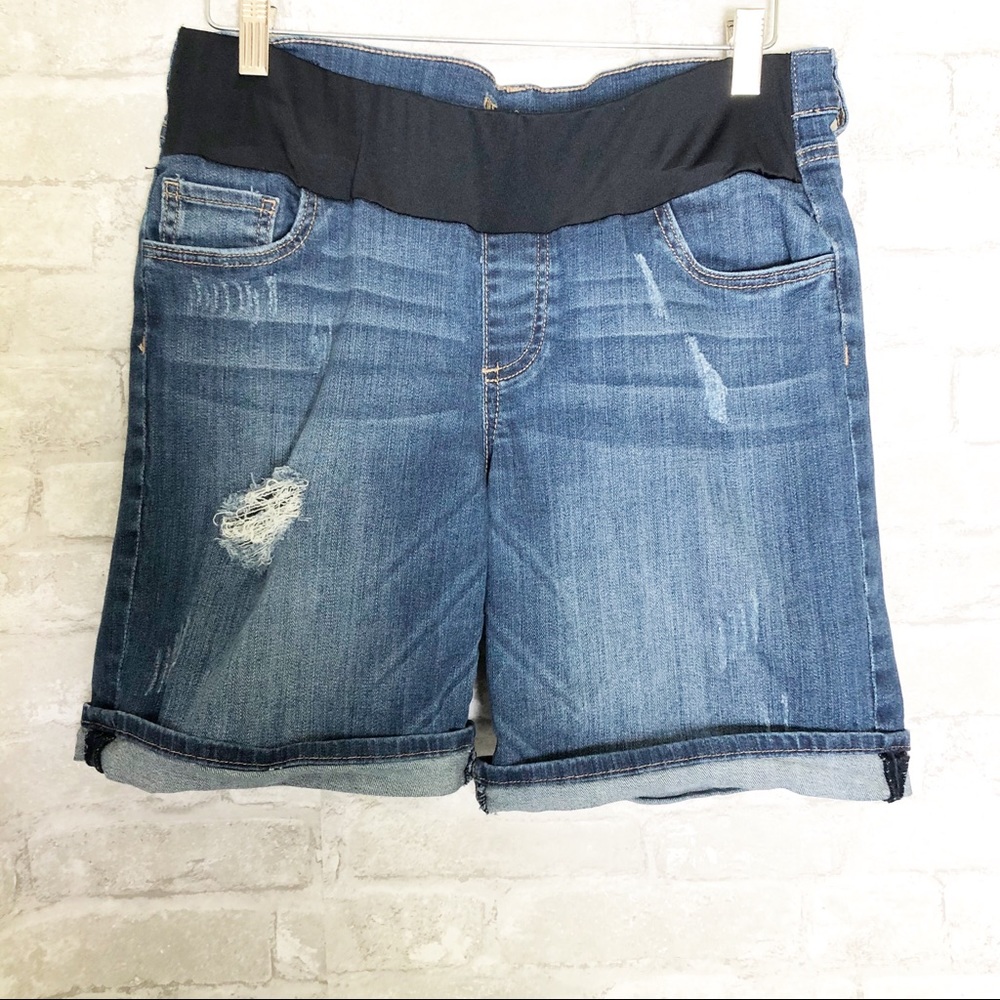 Kut from the Kloth | Maternity Distressed Shorts